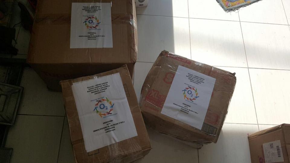 Bantuan Pakaian untuk Korban Banjir Sleman, Yogyakarta – Maret&nbsp;2016