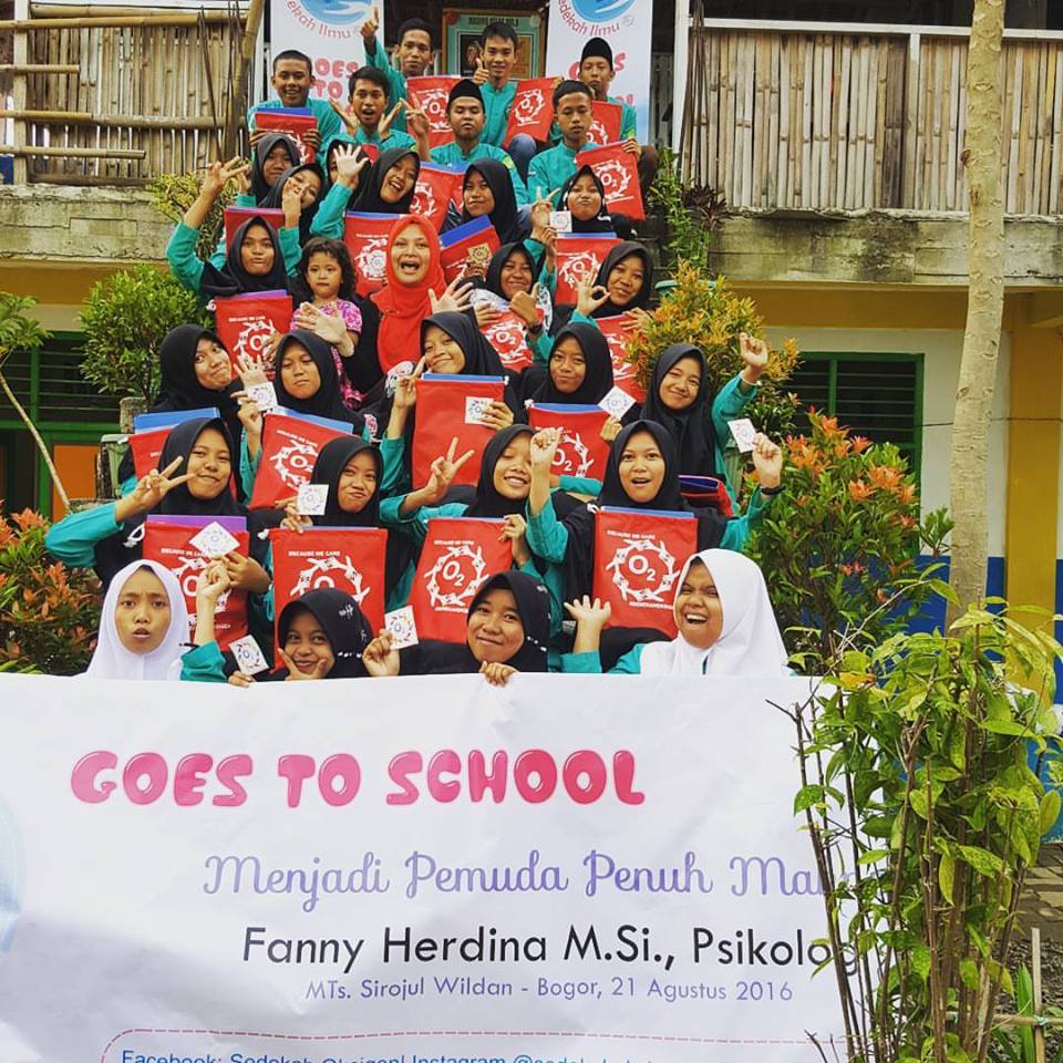 Sedekah Ilmu Goes To School: Belajar Bermimpi, Belajar&nbsp;Percaya